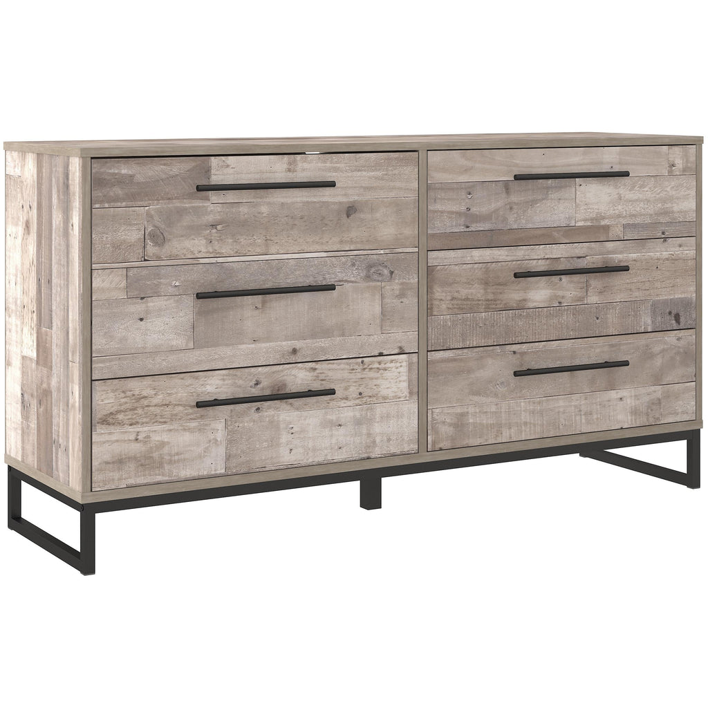 Signature Design by Ashley Neilsville EB2320-231 Six Drawer Dresser | American Furniture of Slidell