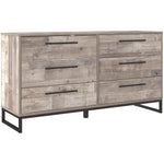 Signature Design by Ashley Neilsville EB2320-231 Six Drawer Dresser | American Furniture of Slidell