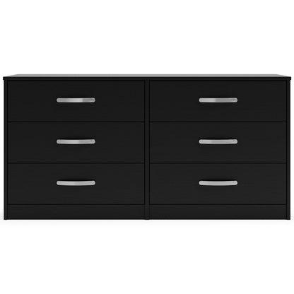 Signature Design by Ashley Finch EB3392-231 Six Drawer Dresser | American Furniture of Slidell