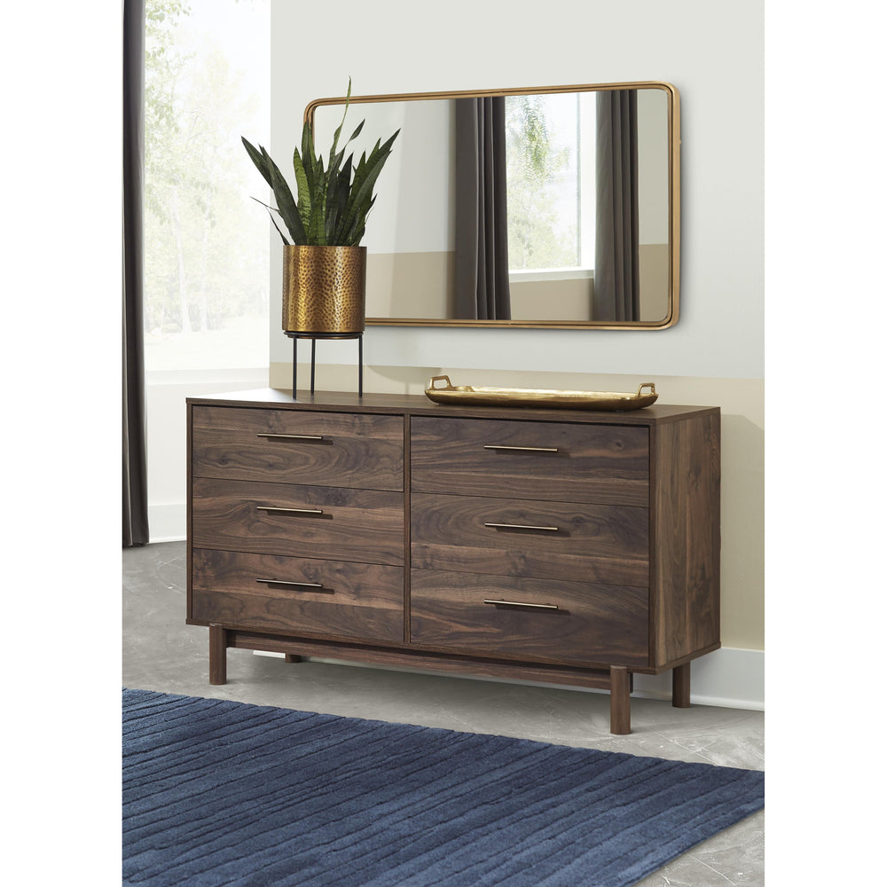 Signature Design by Ashley Calverson EB3660-231 Six Drawer Dresser | American Furniture of Slidell