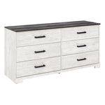 Signature Design by Ashley Shawburn EB4121-231 Six Drawer Dresser | American Furniture of Slidell