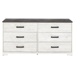 Signature Design by Ashley Shawburn EB4121-231 Six Drawer Dresser | American Furniture of Slidell