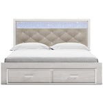 Signature Design by Ashley Altyra B2640B29 King Upholstered Storage Bed IMAGE 2