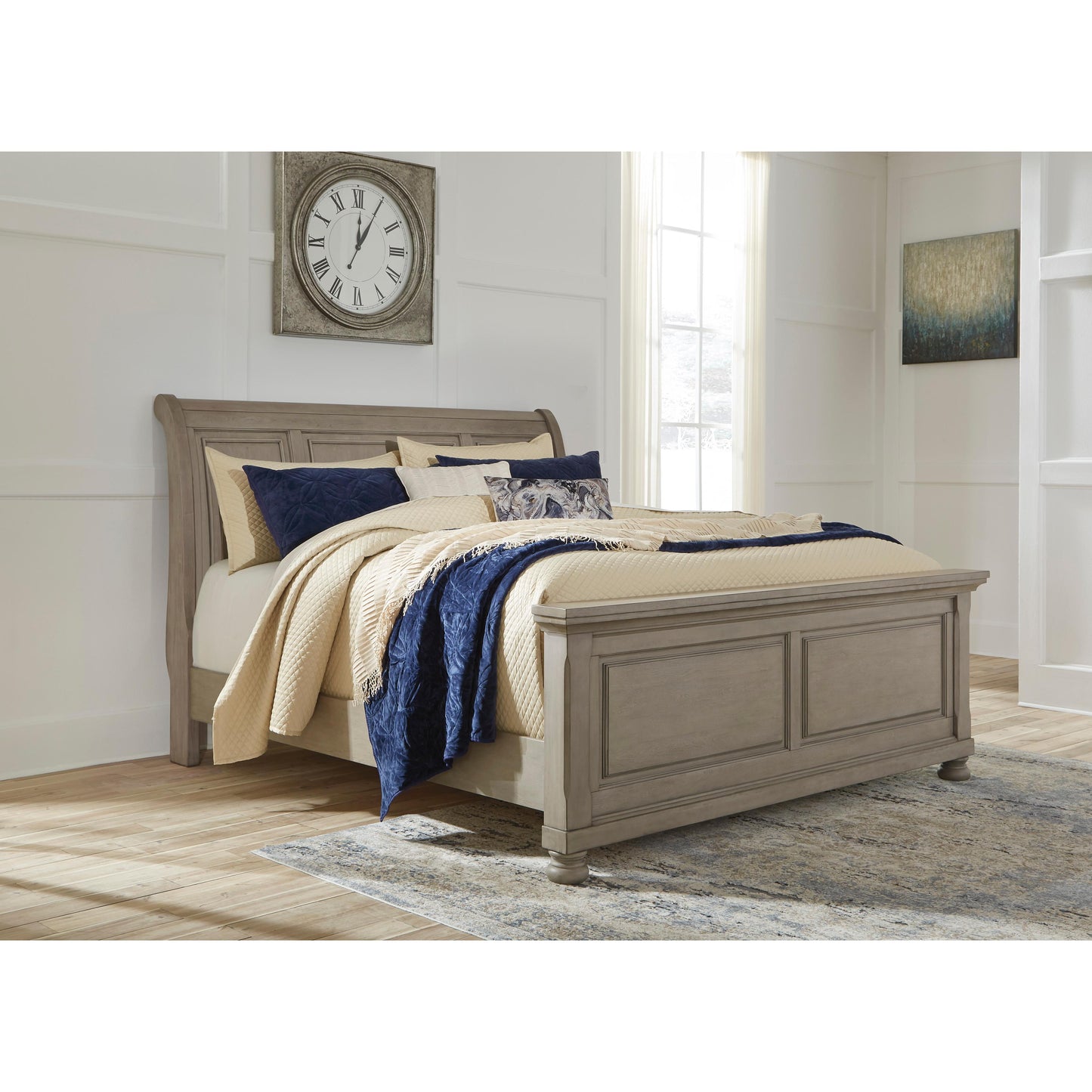 Signature Design by Ashley Lettner King Sleigh Bed B733-78/B733-56/B733-97 IMAGE 2