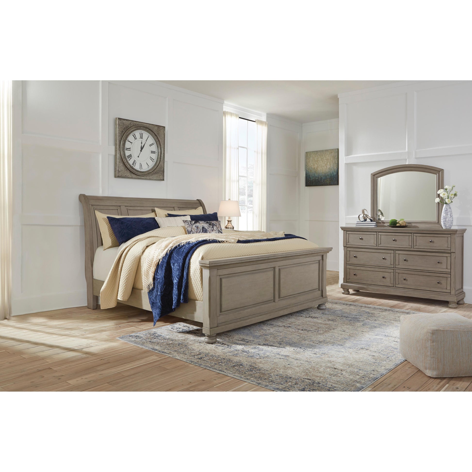 Signature Design by Ashley Lettner King Sleigh Bed B733-78/B733-56/B733-97 IMAGE 3