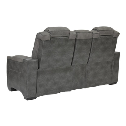  Signature Design by Ashley Next-Gen DuraPella 2200418 Power Reclining Loveseat with Console and Adjustable Headrest IMAGE 4