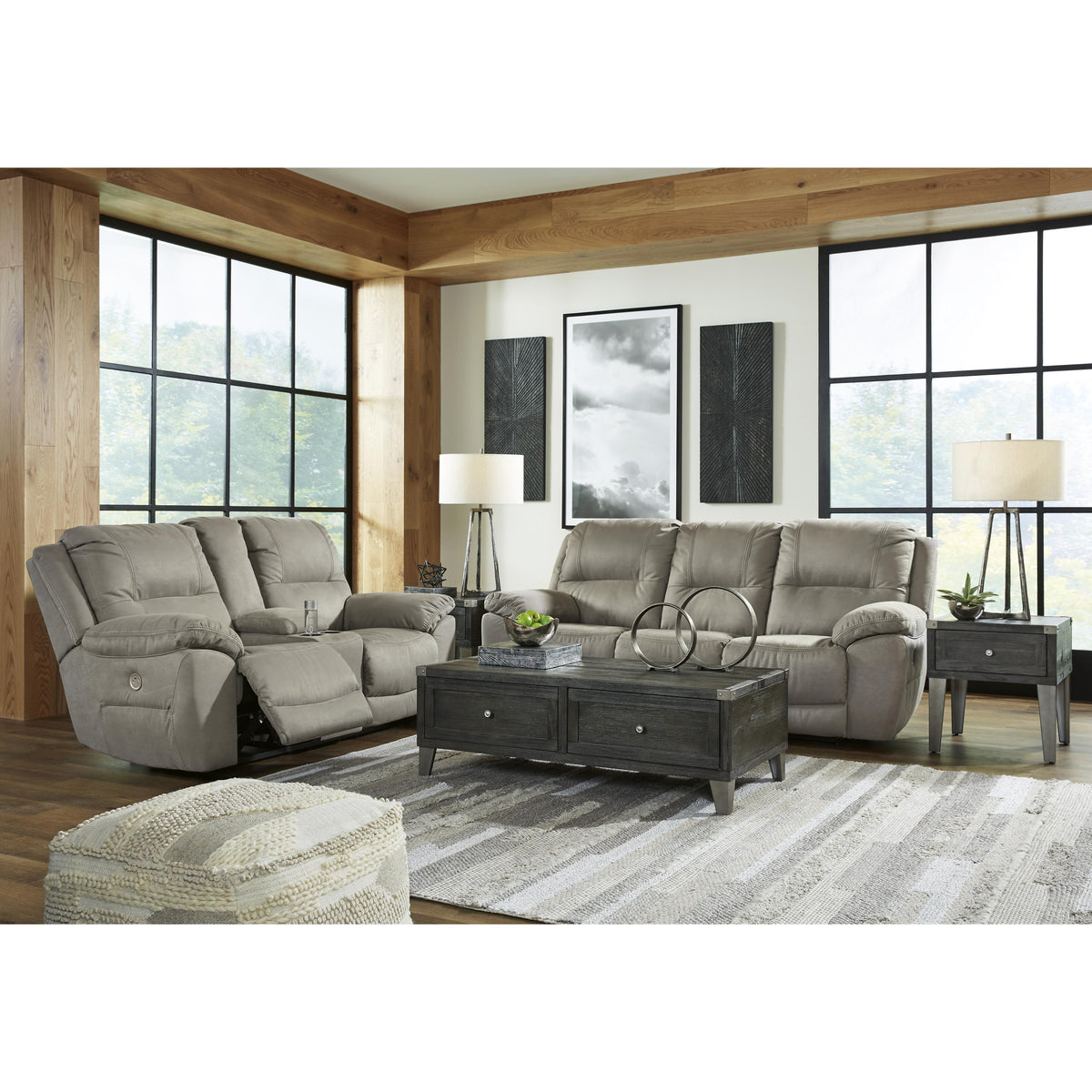  Signature Design by Ashley Next-Gen Gaucho 5420396 Double Reclining Power Loveseat with Console IMAGE 10