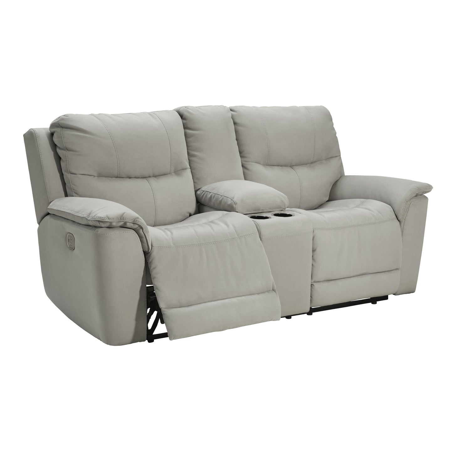 Signature Design by Ashley Next-Gen Gaucho Power Reclining Leather Look Loveseat 6080618 IMAGE 2