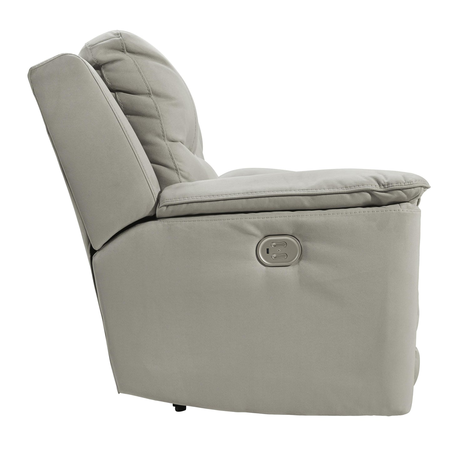 Signature Design by Ashley Next-Gen Gaucho Power Reclining Leather Look Loveseat 6080618 IMAGE 3