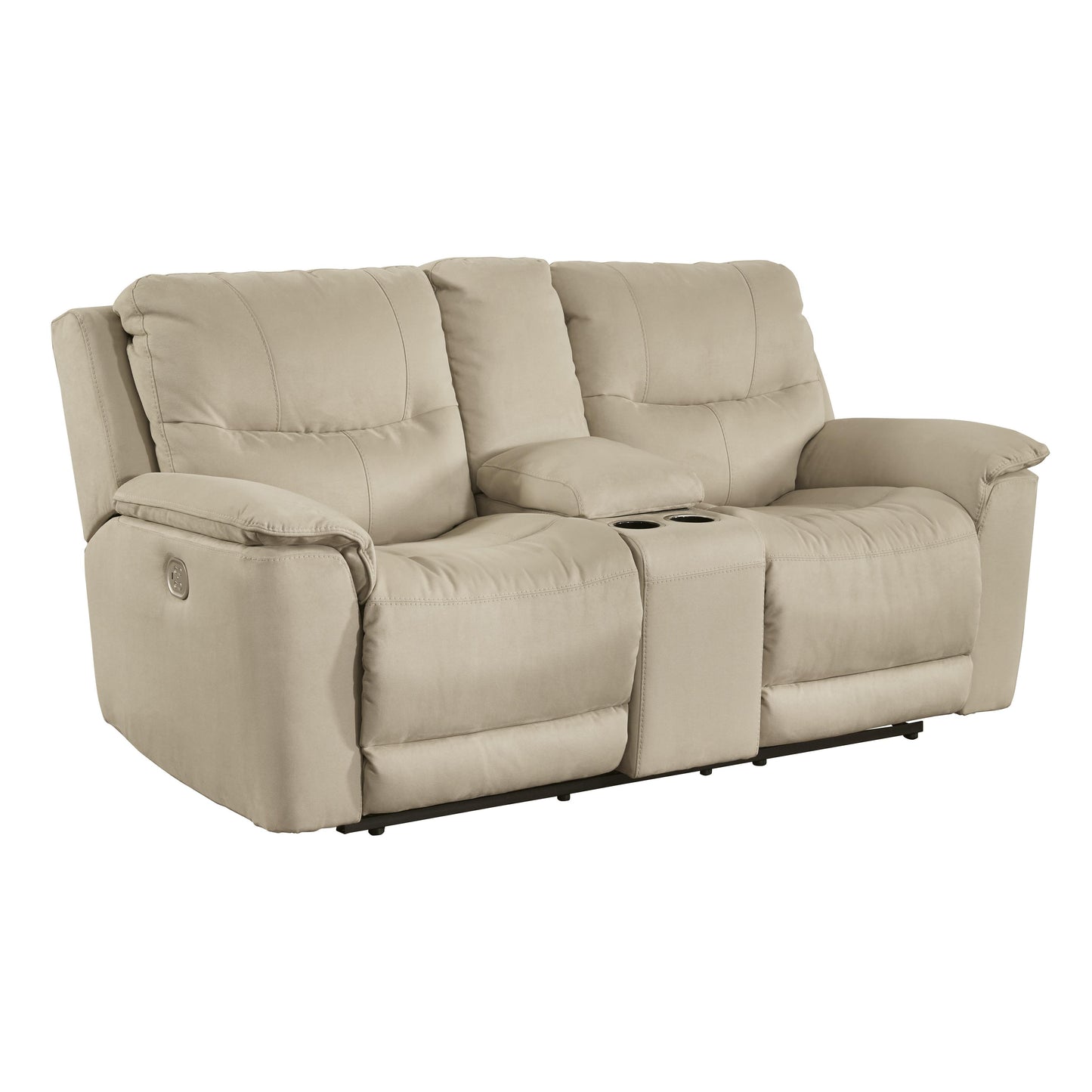 Signature Design by Ashley Next-Gen Gaucho Power Reclining Leather Look Loveseat 6080718 IMAGE 1