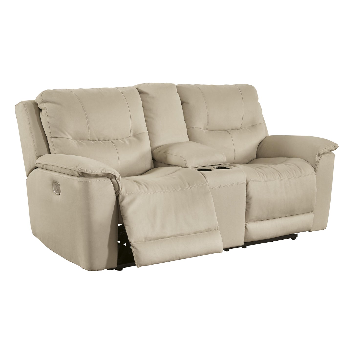 Signature Design by Ashley Next-Gen Gaucho Power Reclining Leather Look Loveseat 6080718 IMAGE 2