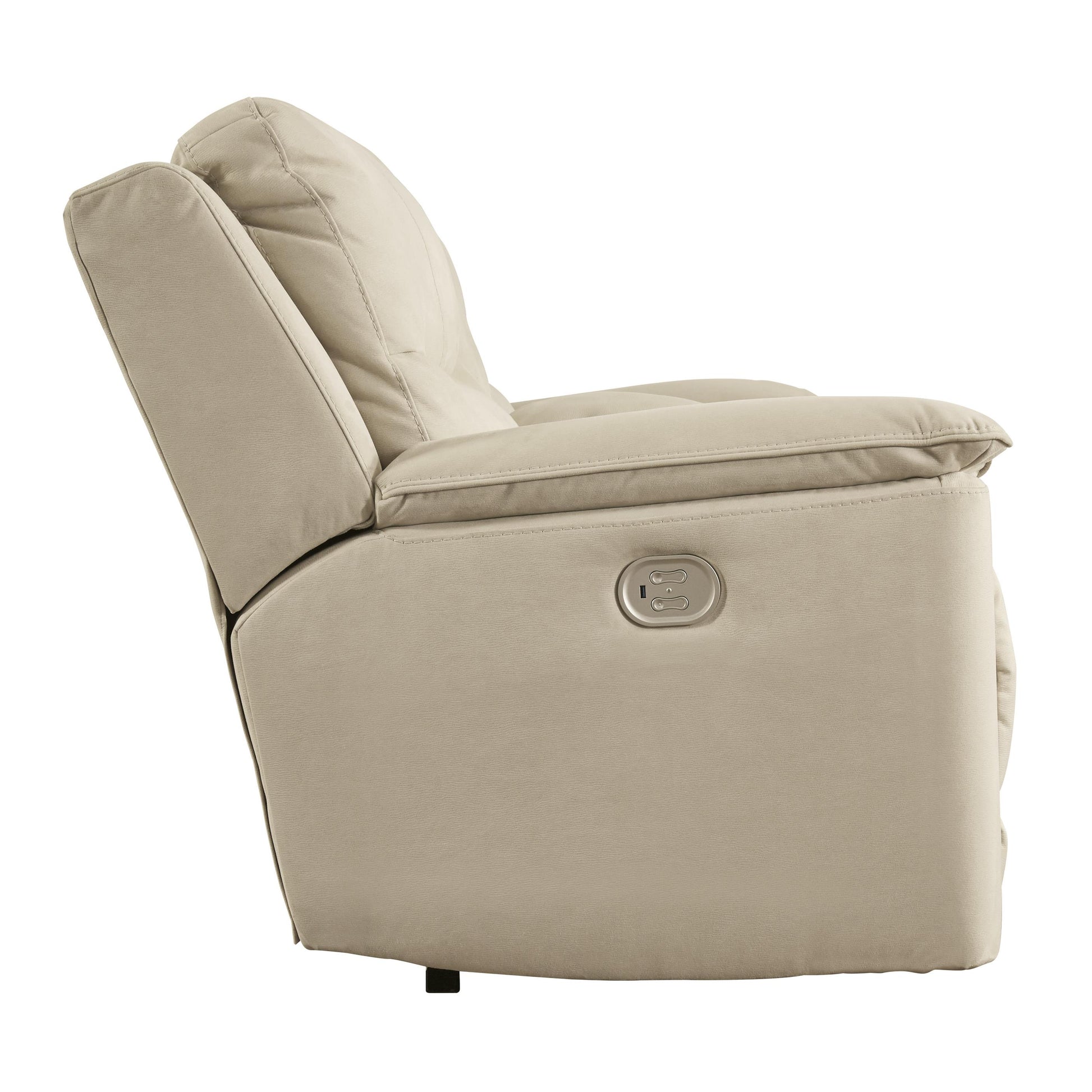 Signature Design by Ashley Next-Gen Gaucho Power Reclining Leather Look Loveseat 6080718 IMAGE 3