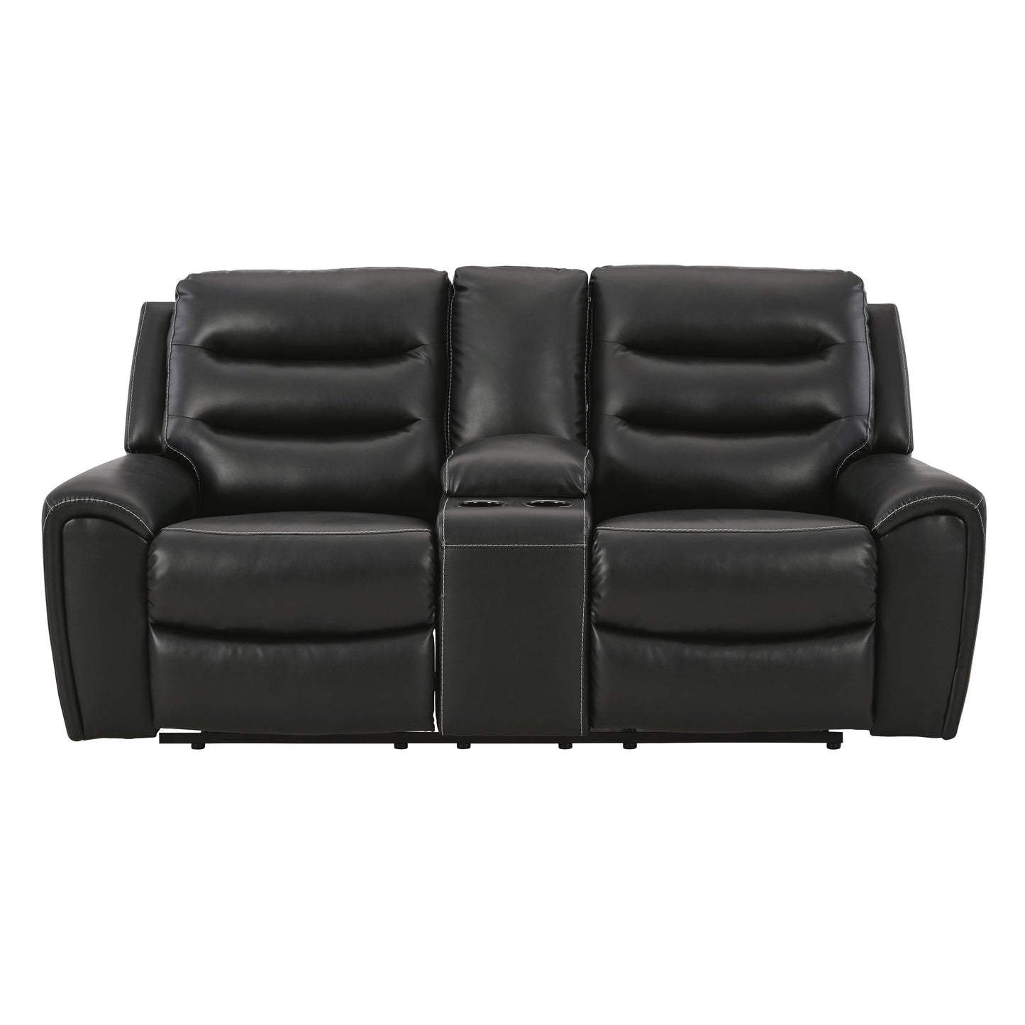 Signature Design by Ashley Warlin Power Reclining Leather Look Loveseat 6110518 IMAGE 3
