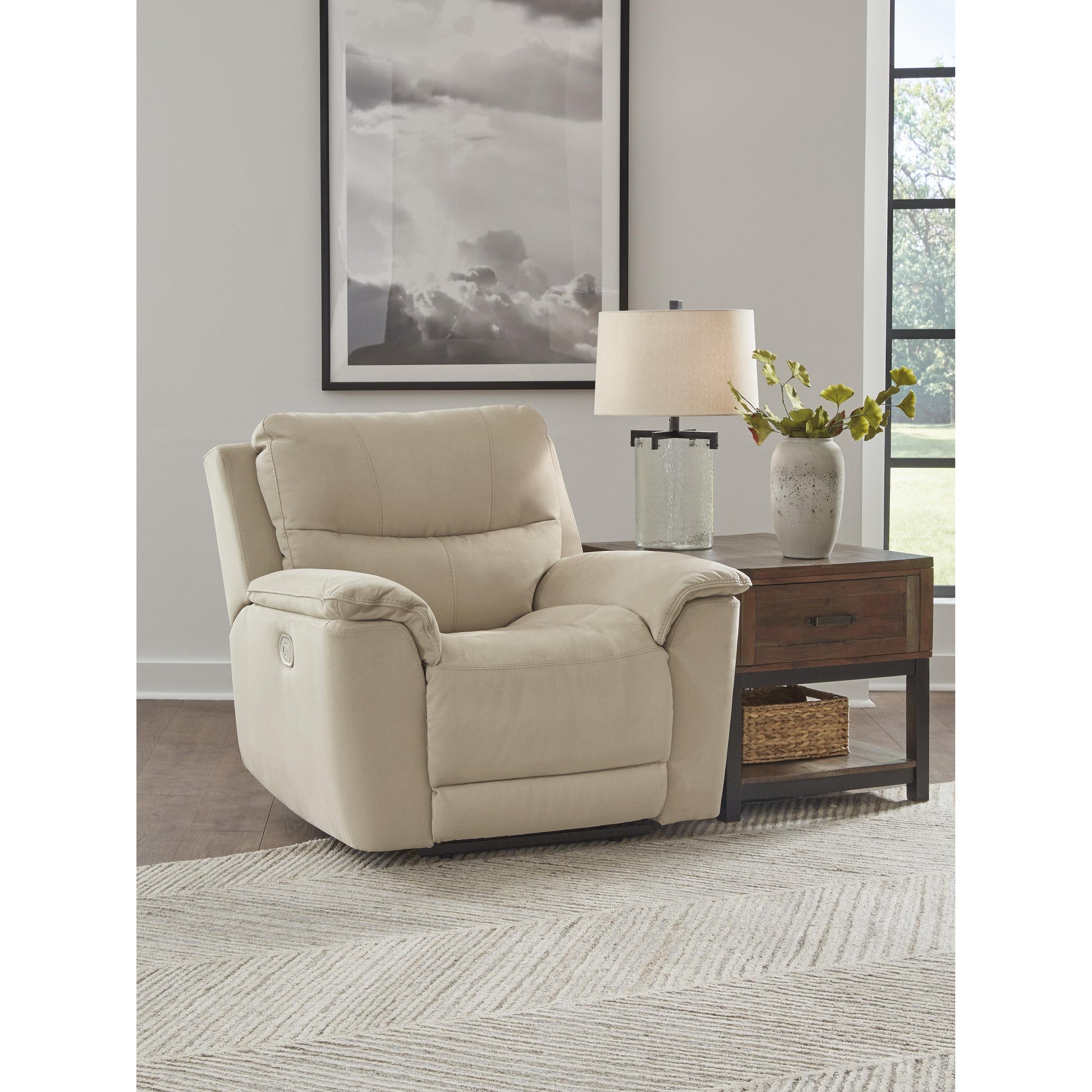 Signature Design by Ashley Next-Gen Gaucho Power Leather Look Recliner 6080713 IMAGE 5