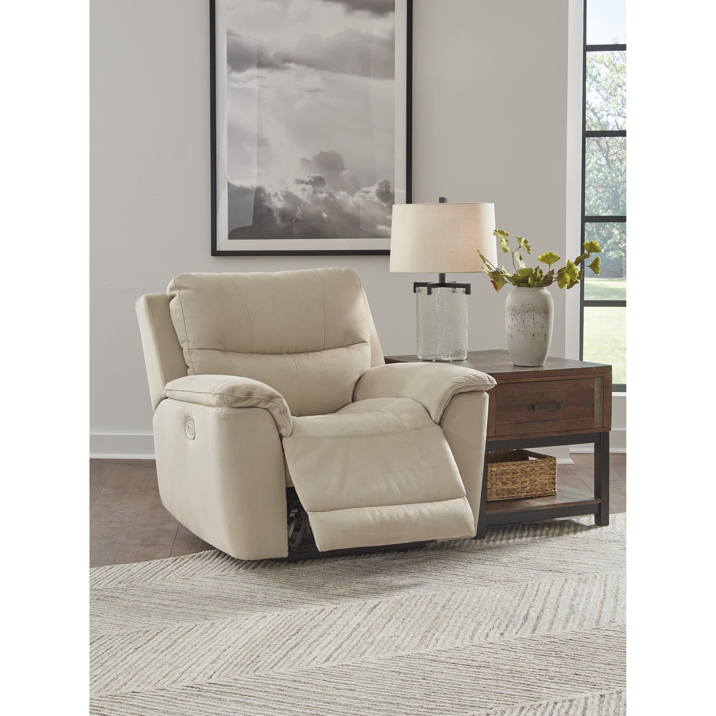 Signature Design by Ashley Next-Gen Gaucho Power Leather Look Recliner 6080713 IMAGE 6