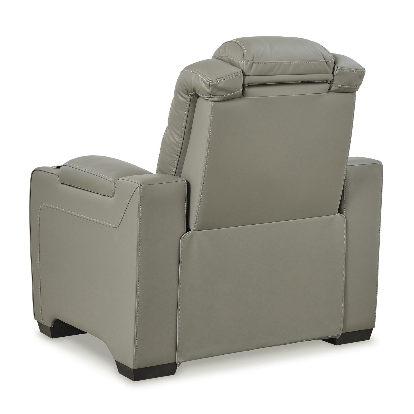 Signature Design by Ashley Backtrack Power Leather Match Recliner U2800513 IMAGE 5