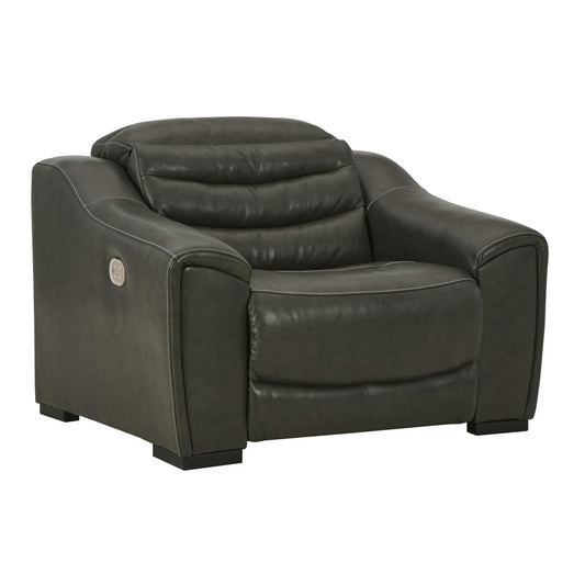 Signature Design by Ashley Center Line U6340413 Power Recliner with Adjustable Headrest | American Furniture of Slidell