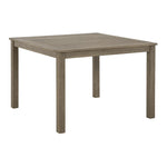 Signature Design by Ashley Aria Plains P359-615 Square Dining Table with Umbrella Option | American Furniture of Slidell
