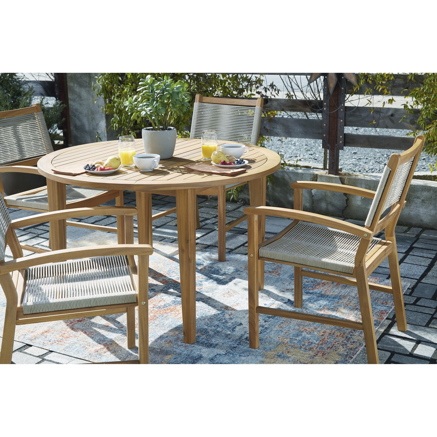 Signature Design by Ashley Outdoor Tables Dining Tables P407-615 IMAGE 8
