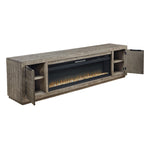 Signature Design by Ashley Krystanza W760W1 TV Stand with Electric Fireplace IMAGE 2