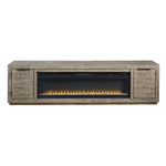 Signature Design by Ashley Krystanza W760W1 TV Stand with Electric Fireplace IMAGE 3