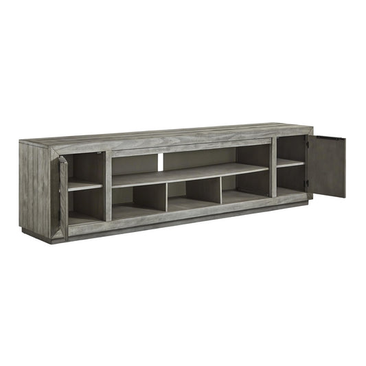 Signature Design by Ashley Naydell W996-78 Extra Large TV Stand with Fireplace Option IMAGE 2