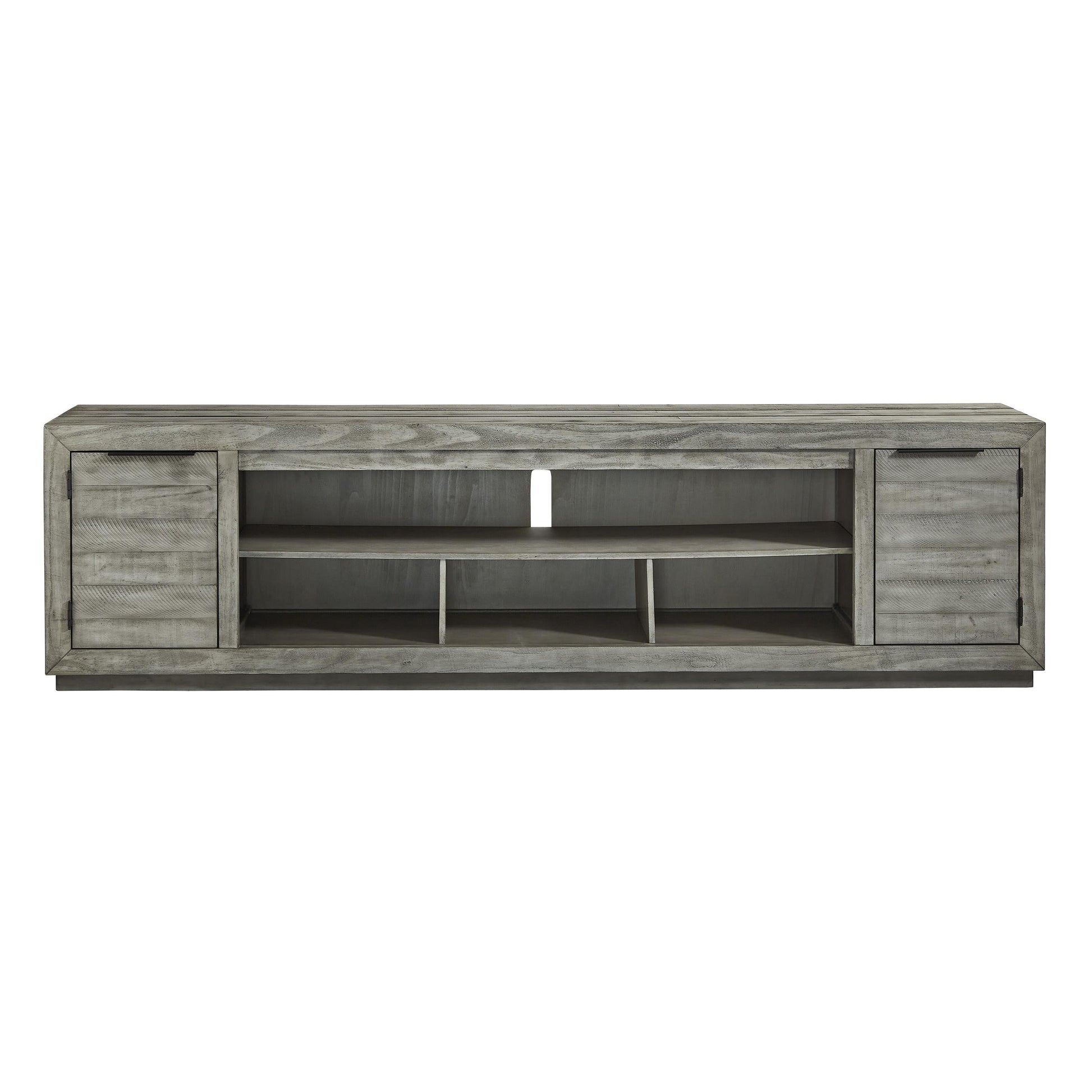 Signature Design by Ashley Naydell W996-78 Extra Large TV Stand with Fireplace Option | American Furniture of Slidell