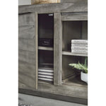 Signature Design by Ashley Naydell W996-78 Extra Large TV Stand with Fireplace Option | American Furniture of Slidell