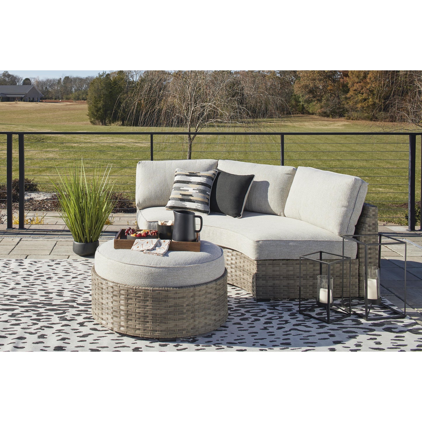 Signature Design by Ashley Outdoor Seating Ottomans P458-814 IMAGE 9