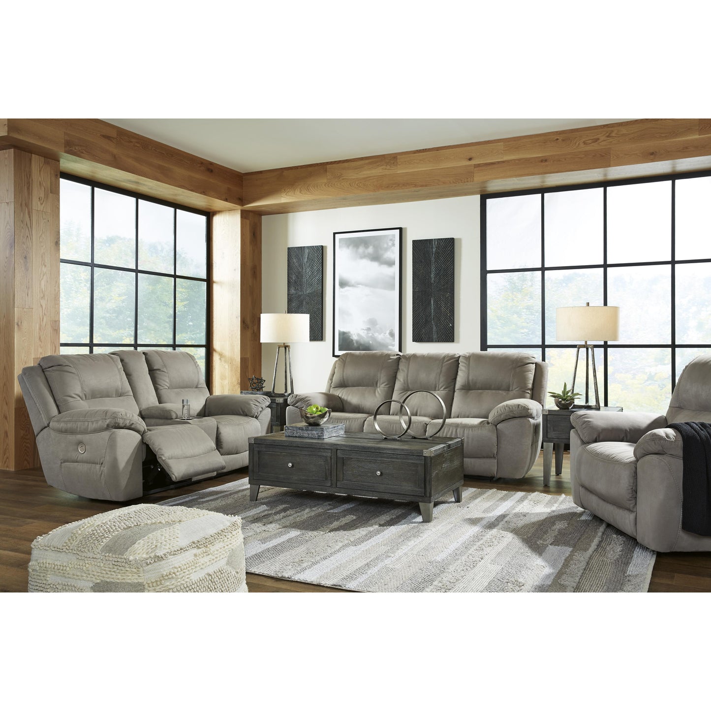 Signature Design by Ashley Next-Gen Gaucho Power Leather Look Recliner with Wall Recline 5420382 IMAGE 9