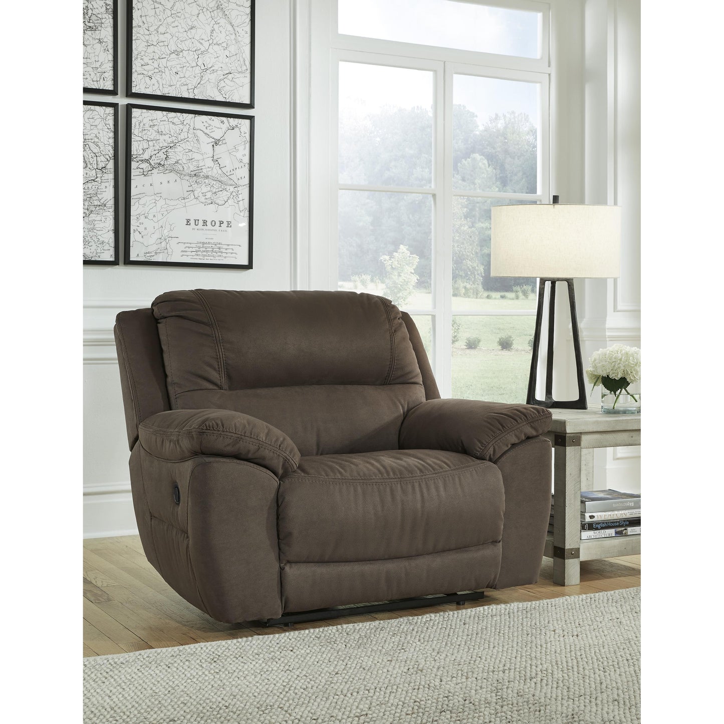 Signature Design by Ashley Next-Gen Gaucho Leather Look Recliner with Wall Recline 5420452 IMAGE 6