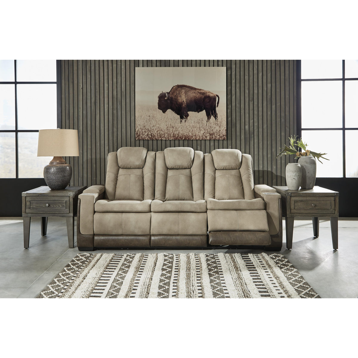  Signature Design by Ashley Next-Gen DuraPella 2200315 Power Reclining Sofa with Adjustable Headrest IMAGE 5