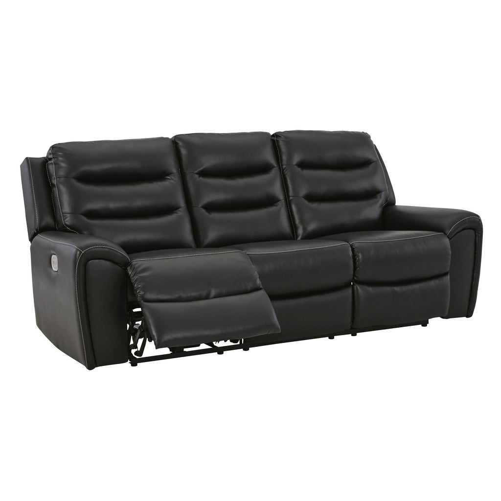 Signature Design by Ashley Warlin 6110515 Power Reclining Sofa with Adjustable Headrest IMAGE 1