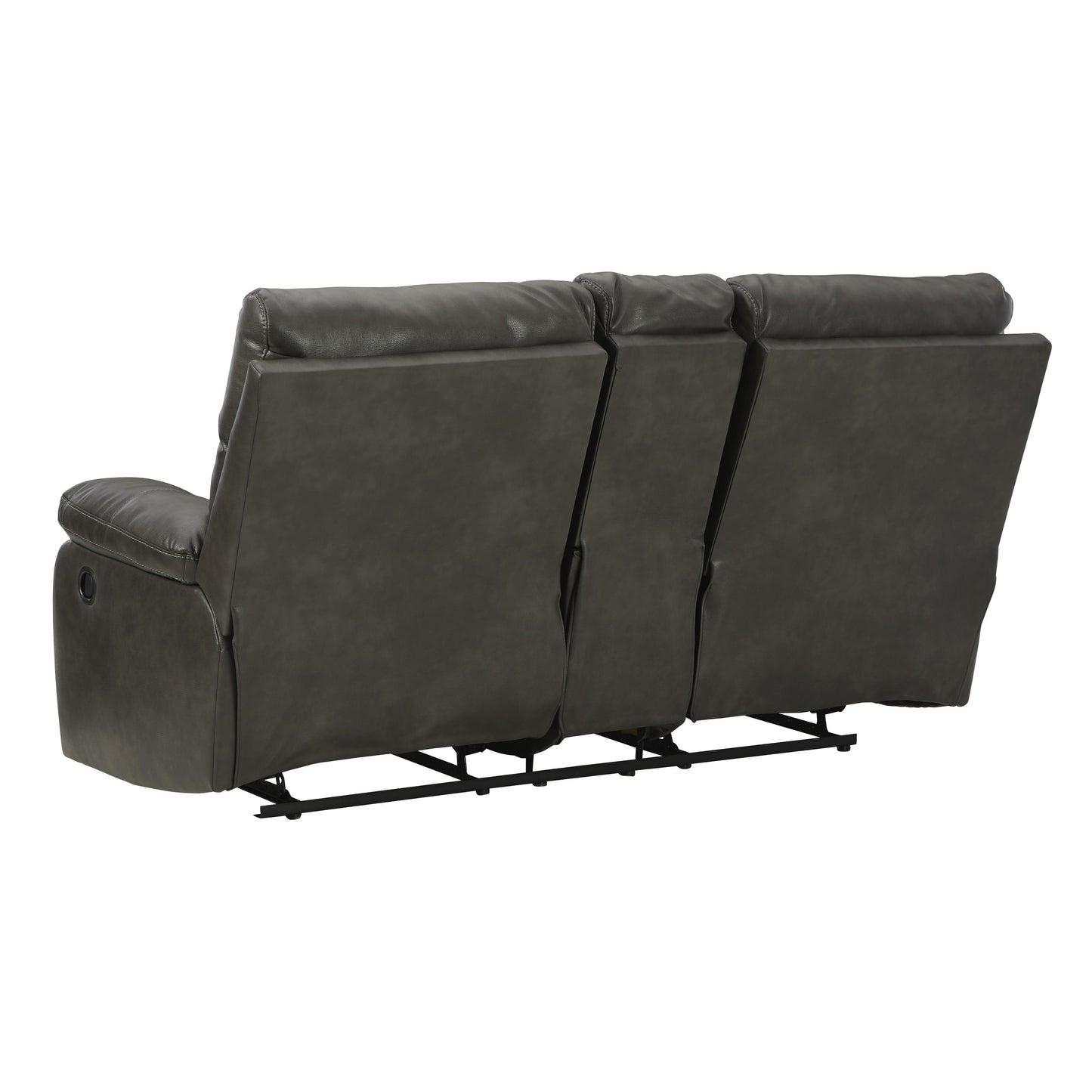 Signature Design by Ashley Willamen Power Reclining Leather Look Loveseat 1480194 IMAGE 4