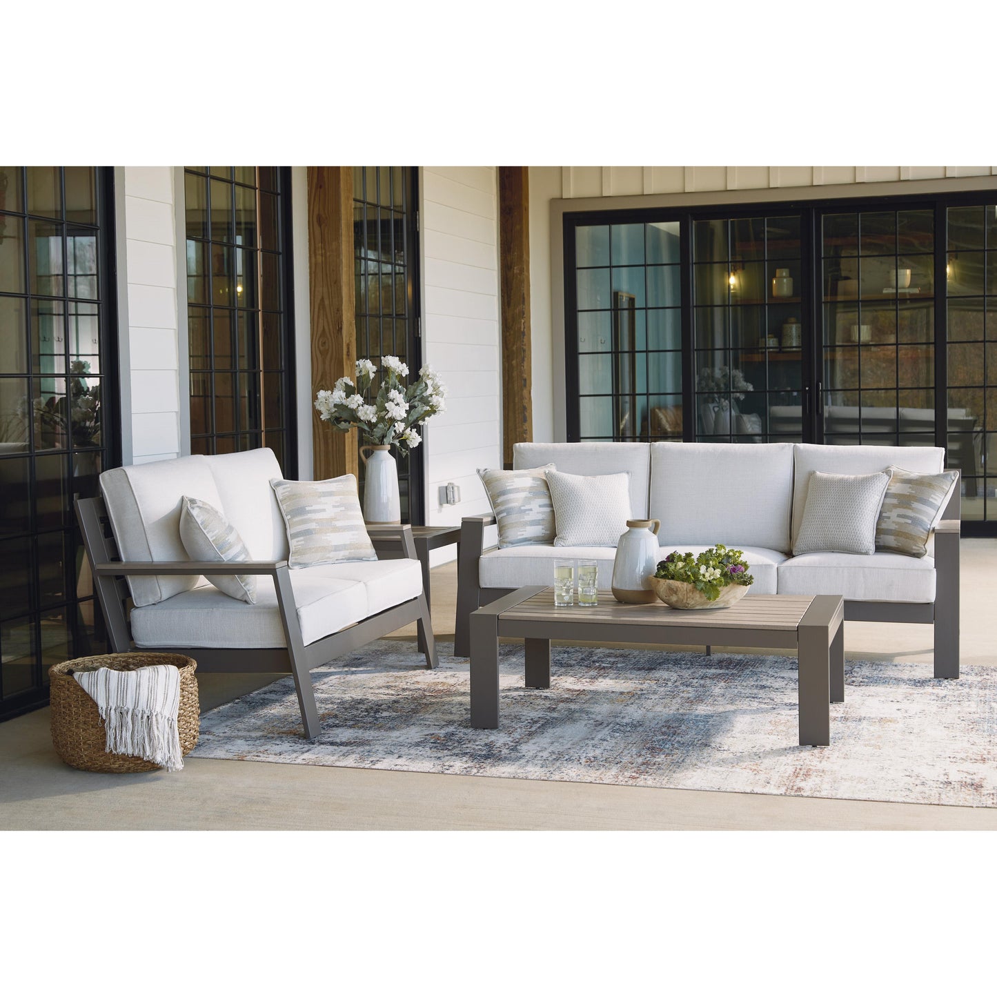 Signature Design by Ashley Outdoor Seating Loveseats P514-835 IMAGE 6