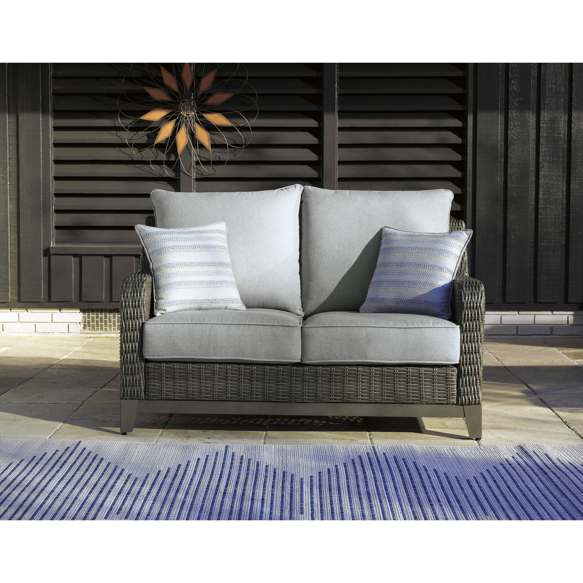 Signature Design by Ashley Outdoor Seating Loveseats P518-835 IMAGE 5