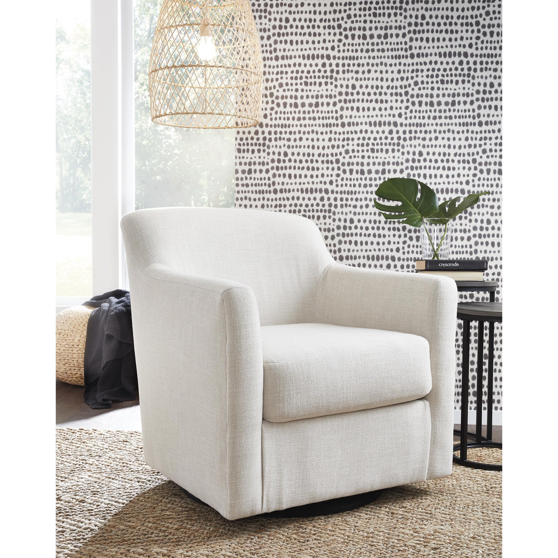 Signature Design by Ashley Bradney A3000325 Swivel Accent Chair