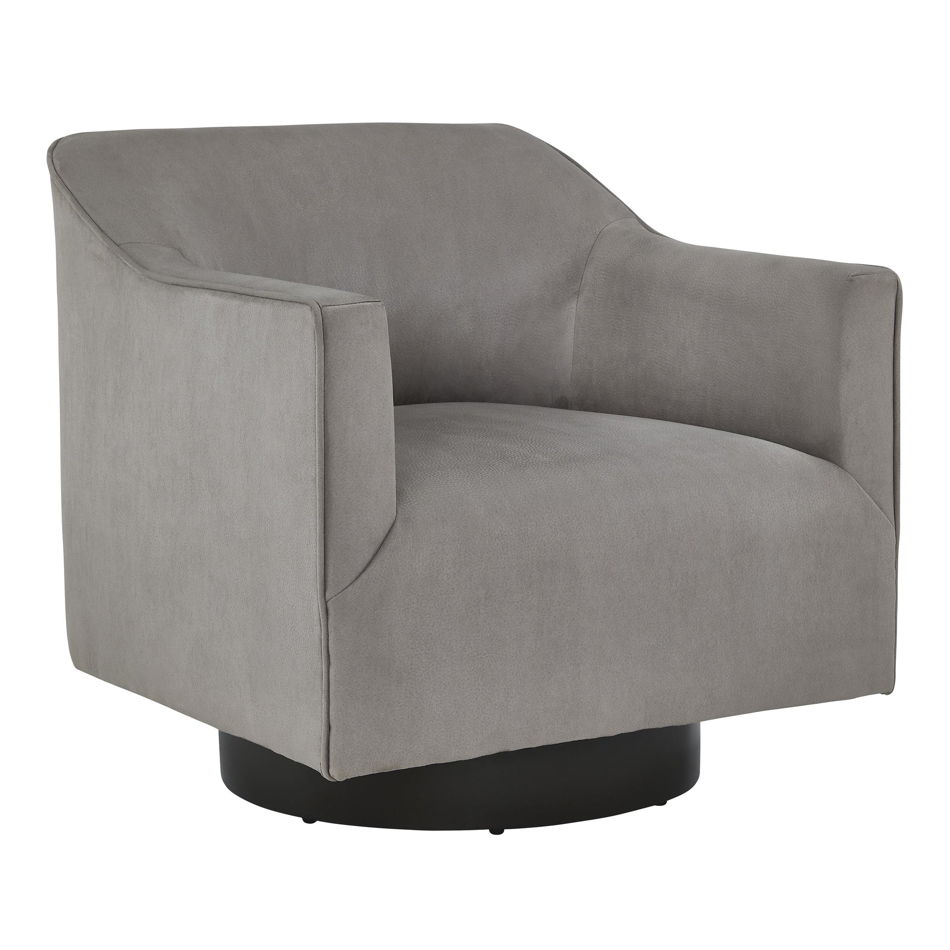 Signature Design by Ashley Phantasm Swivel Leather Look Accent Chair A3000343 IMAGE 1