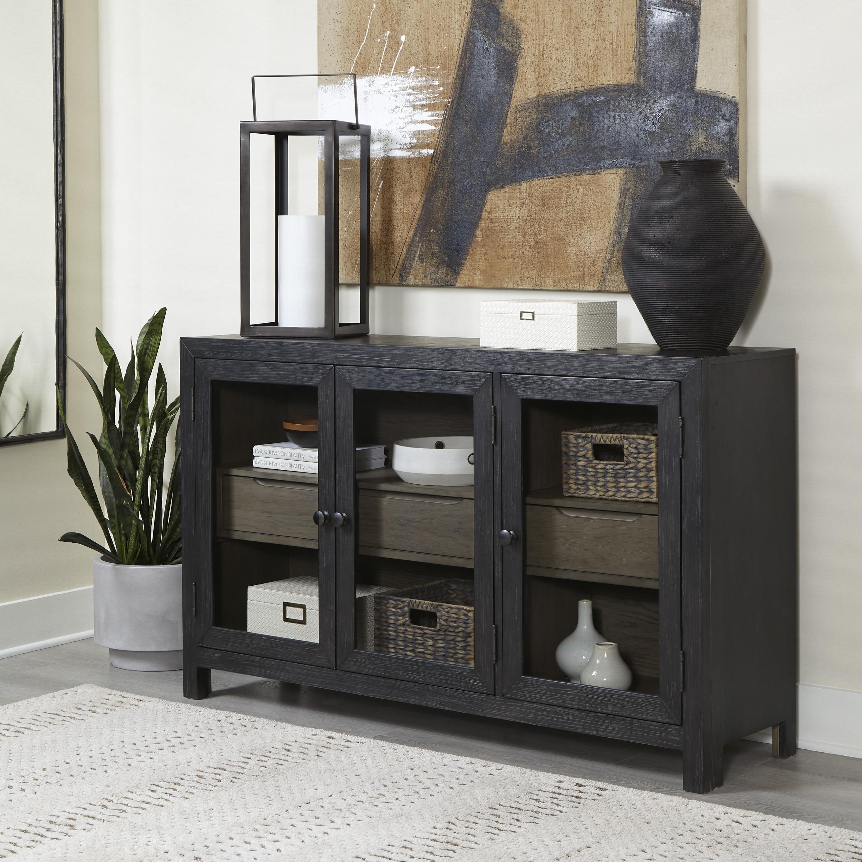 Signature Design by Ashley Lenston Accent Cabinet - Thumbnail 4