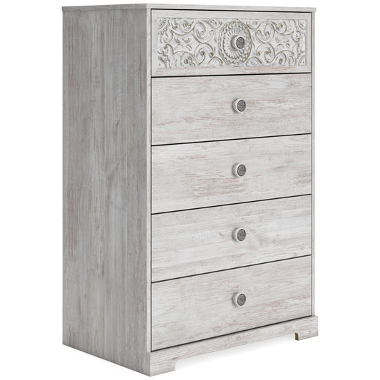 Signature Design by Ashley Paxberry EB1811-245 Five Drawer Chest | American Furniture of Slidell