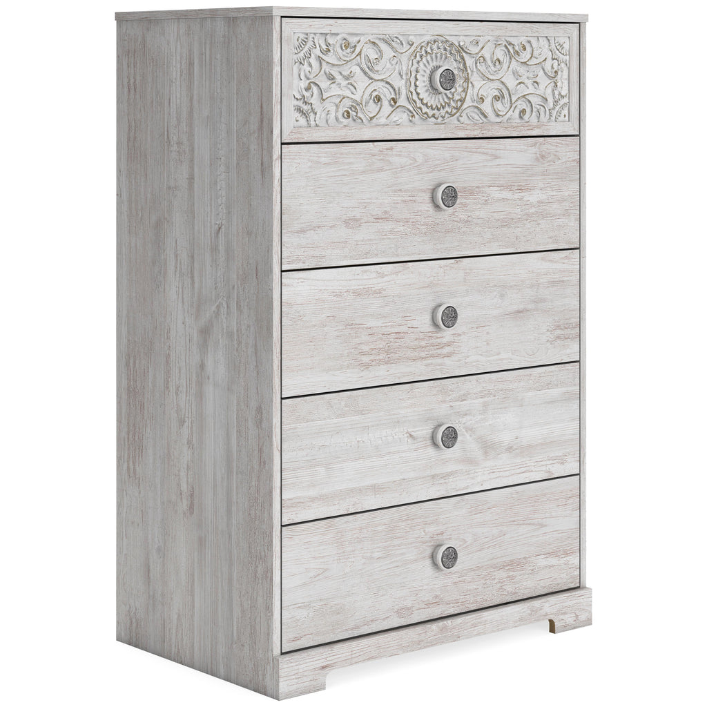 Signature Design by Ashley Paxberry EB1811-245 Five Drawer Chest | American Furniture of Slidell