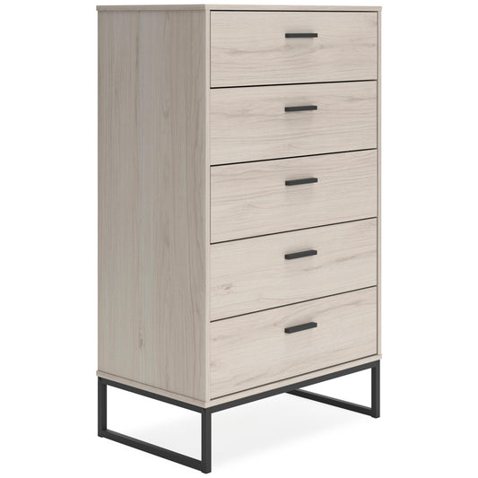 Signature Design by Ashley Socalle EB1864-245 Five Drawer Chest | American Furniture of Slidell