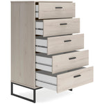 Signature Design by Ashley Socalle EB1864-245 Five Drawer Chest | American Furniture of Slidell