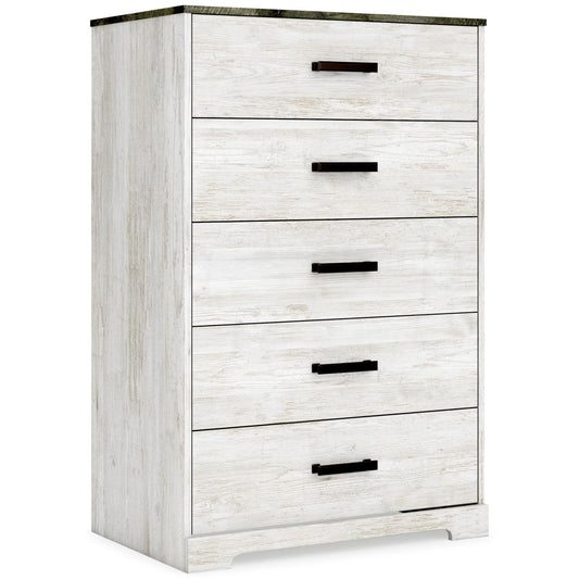 Signature Design by Ashley Shawburn EB4121-245 Five Drawer Chest | American Furniture of Slidell