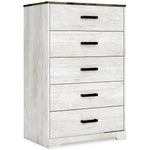 Signature Design by Ashley Shawburn EB4121-245 Five Drawer Chest | American Furniture of Slidell