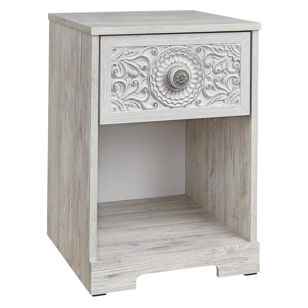 Signature Design by Ashley Paxberry EB1811-291 One Drawer Night Stand IMAGE 1