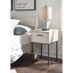 Signature Design by Ashley Socalle EB1864-291 One Drawer Night Stand | American Furniture of Slidell