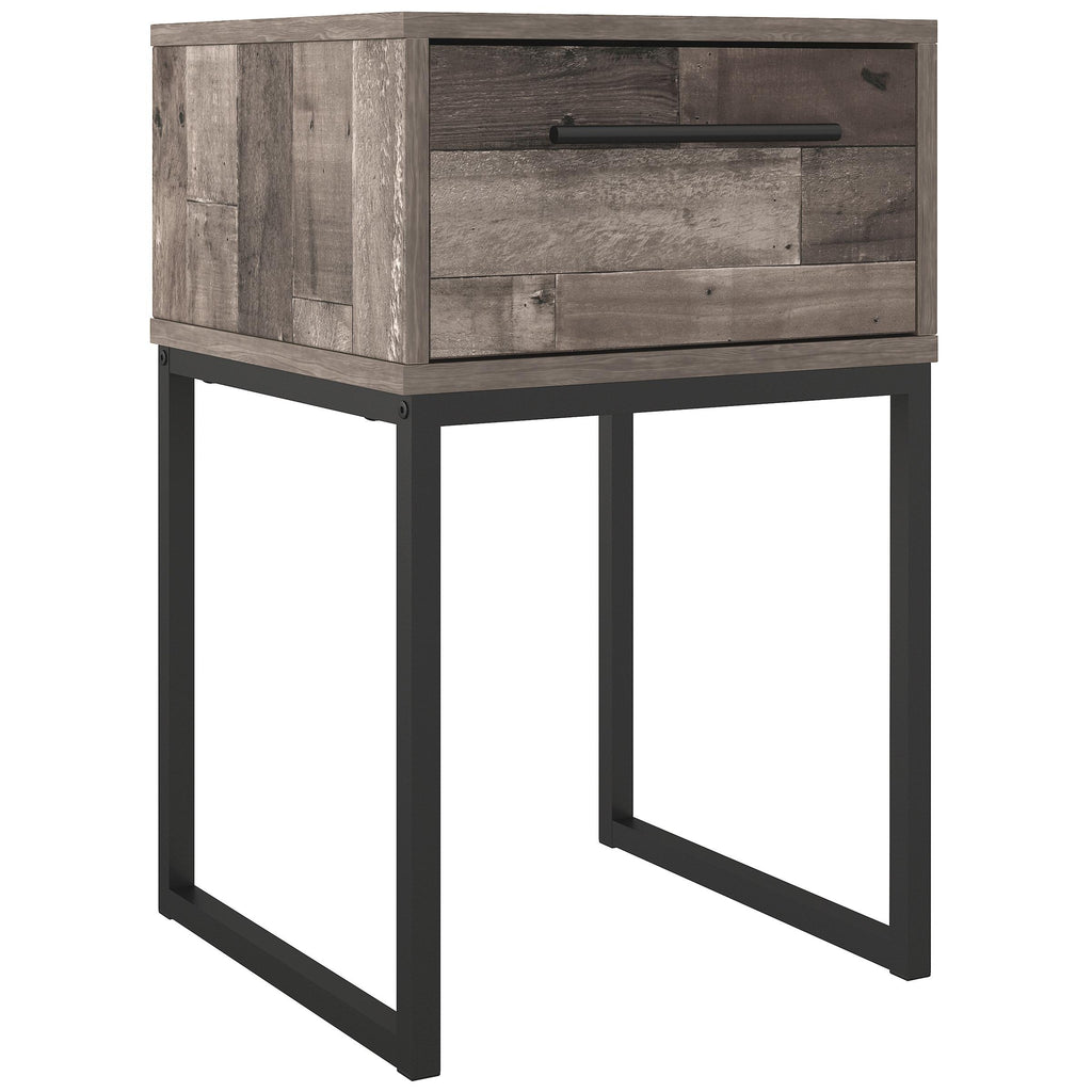 Signature Design by Ashley Neilsville EB2120-291 One Drawer Night Stand | American Furniture of Slidell