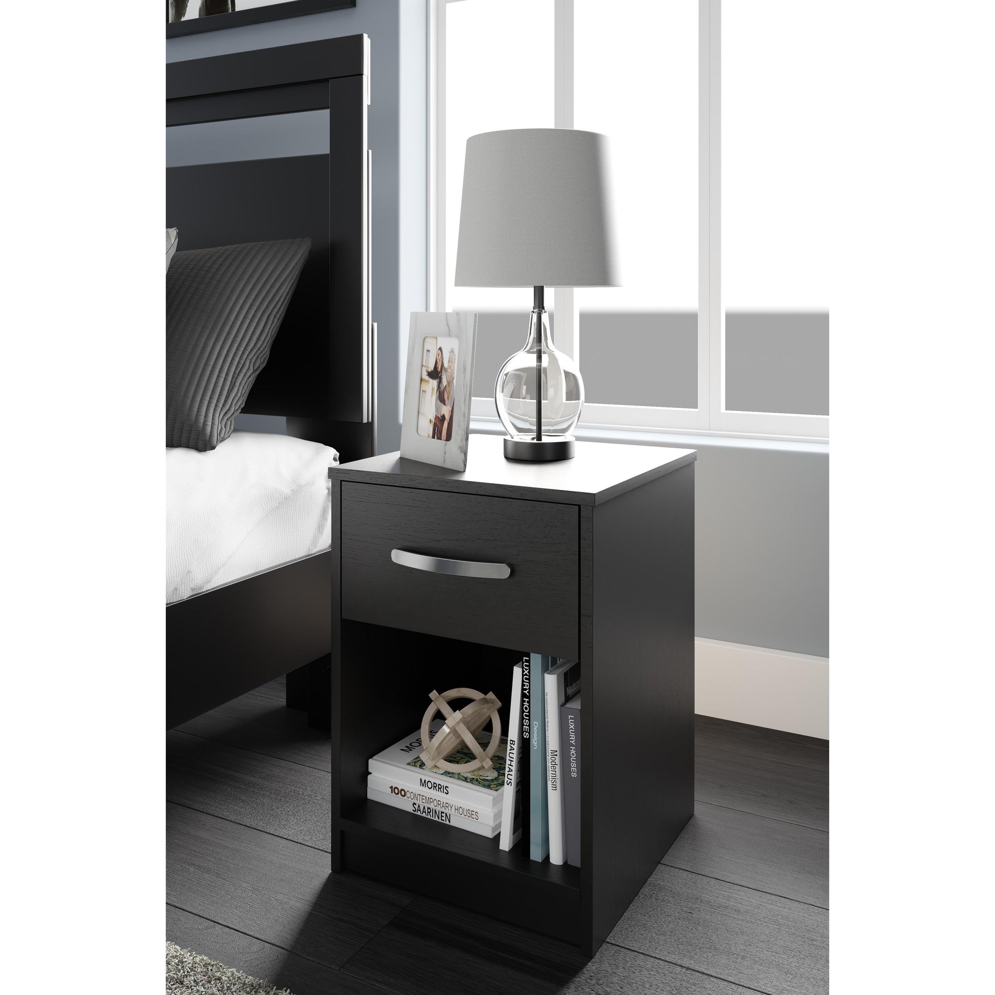 Signature Design by Ashley Finch 1-Drawer Nightstand EB3392-291 IMAGE 6