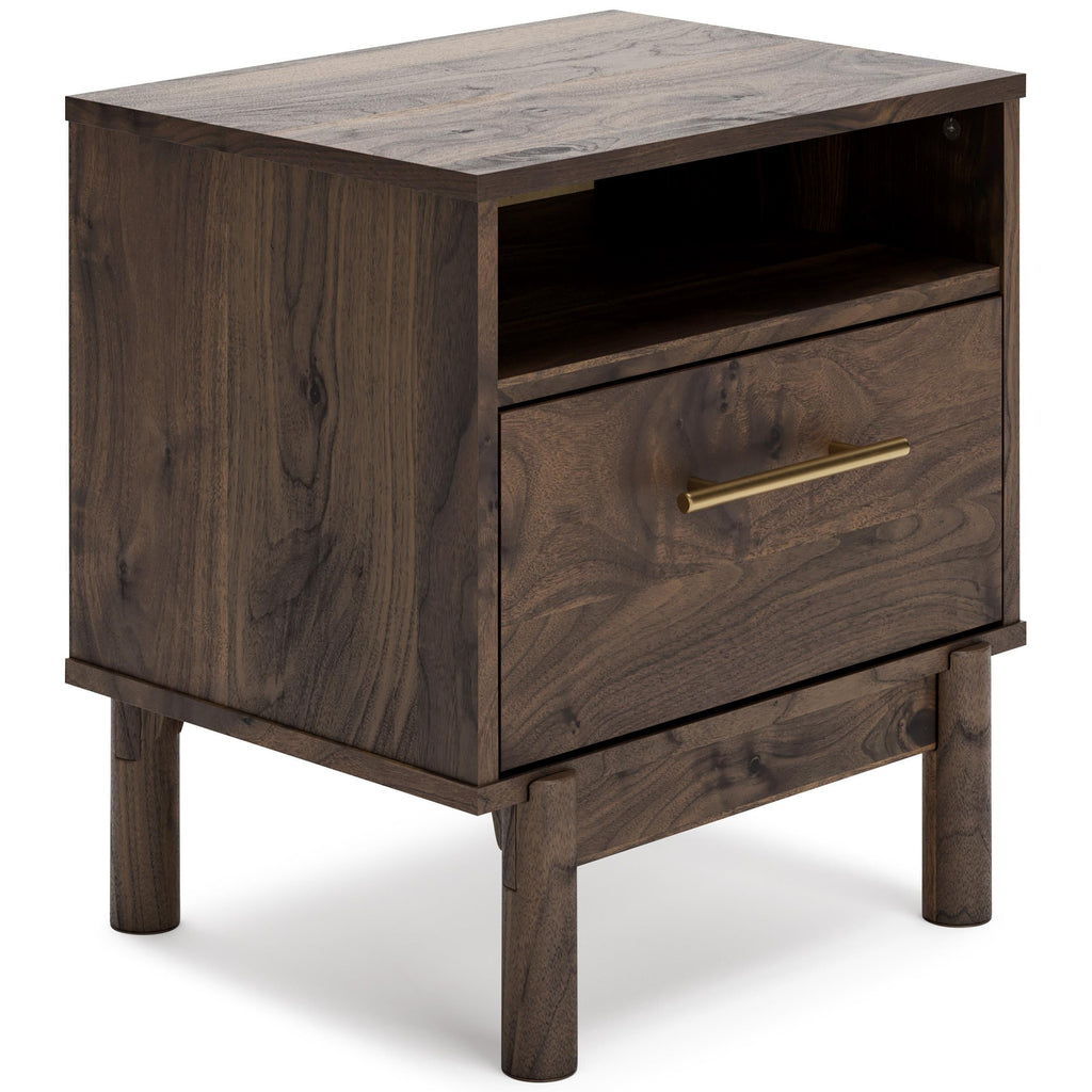 Signature Design by Ashley Calverson EB3660-291 One Drawer Night Stand | American Furniture of Slidell